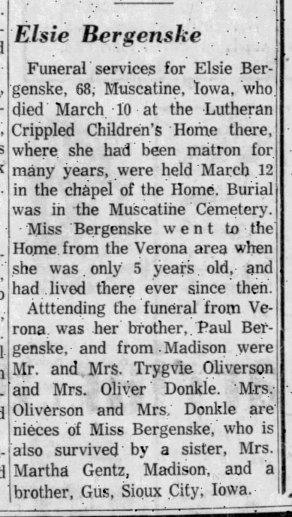 Clipping from The Capital Times